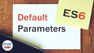JS, ES6 Tutorial - Default Parameters - learn with simple examples