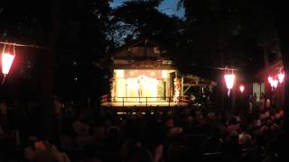 嵐山町菅谷・菅谷神社津島神社 夏祭り　西田梨沙　歌謡ショー　2　2014年7月13日