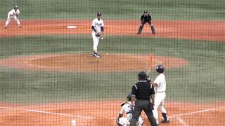 【東京六大学野球 2012年秋季】 明大 上原 対 法大 河合_20120102001