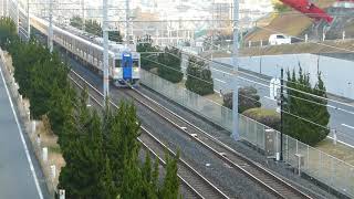 【フルHD】泉北高速鉄道線3000系(準急) 通過シーン 3(4+2+2)