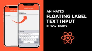 Floating Label TextInput in React Native #reactnative
