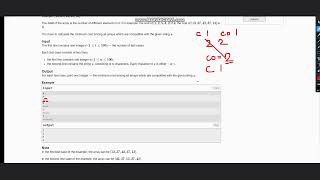B. Comparison String | Codeforces Round 149 (Rated for Div 2) | Full solution