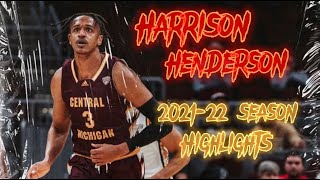 Harrison Henderson 2021-22 Full Season Highlights⎜11.1 PPG 4.8 REB