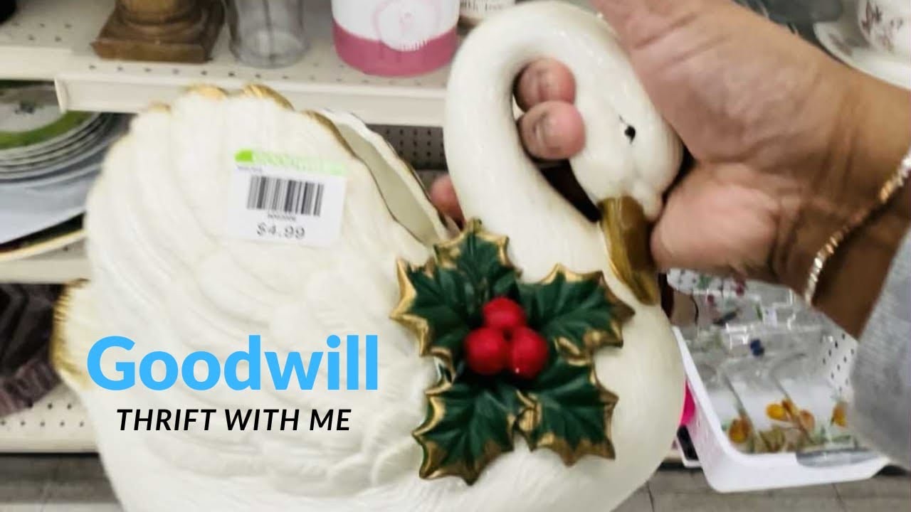 Thrift With Me Goodwill Youtube