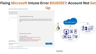 Microsoft Intune Setup Fails? Here’s the Fix for Error 80192EE7 - Error Code: 80192EE7