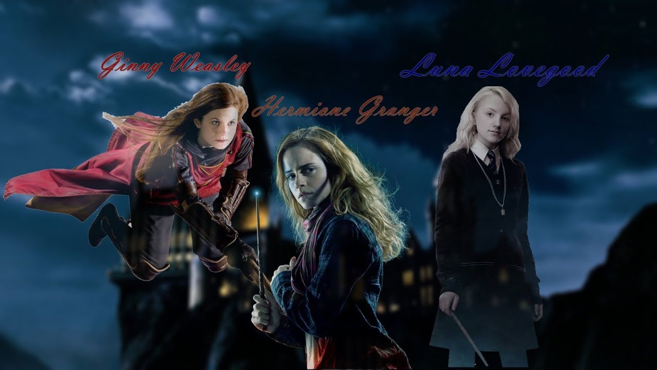 Hermione Granger And Ginny Weasley And Luna Lovegood