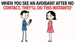 When You See an Avoidant After No Contact, They’ll Do This Instantly | Carl Jung