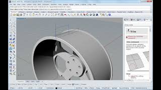 Rhino 3D와 자동차 모델링 - 56. 타이어 만들기 1