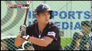 131128 천하무적 슈퍼주니어 강인 Kangin Baseball