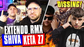 EXTENDO RMX  ( diss KETA zona 7 ) - LELE BLADE , PAKY , SHIVA , GEOLIER | REACTION by Arcade Boyz