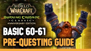 Faster 60-61! A Basic Pre-Questing Guide for TBC Launch