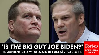 MUST WATCH: Jim Jordan Pitilessly Grills Witnesses At House Hearings | 2024 Rewind