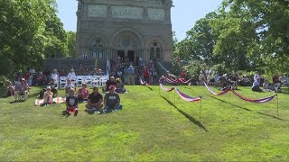 Honoring those who made the ultimate sacrifice: Memorial Day ceremony at Lake View Cemetery