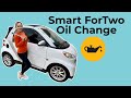 How To Do An Oil Change On A Smart ForTwo - Smart Car Maintenance By Turo Car Rental Business Host