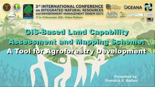 GIS-Based Land Capability Assessment and Mapping Scheme: ATool for Agroforestry Development