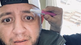 Shaved Dads Eyebrow|| RPS Family Challenges||! Le Cortamos la Ceja!! 😯😯