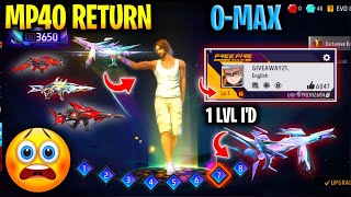 New Evo Vault Chromasonic Mp40 Return 🤑 | All Evo Gun Fully Upgraded 0-Max 😨