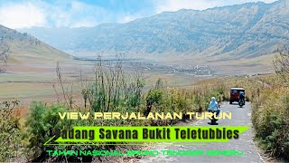 Perjalanan Turun‼️Padang Savana Bromo via jalan Jemplang Kec. Poncokusumo Kab. Malang ll 27.10.2024