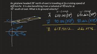 MAT 130 Section 9.4 B. Applications of Vectors