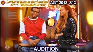 Bone Hampton Stand Up Comedian - The No Swear Word Comic America's Got Talent 2018 Audition AGT