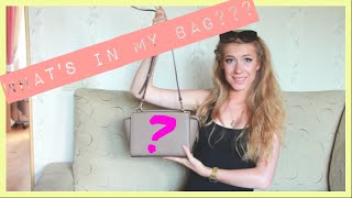 WHAT'S IN MY BAG???/ ЧТО В МОЕЙ СУМКЕ?Новая сумка от Michael Kors! ~Hillamaria89~