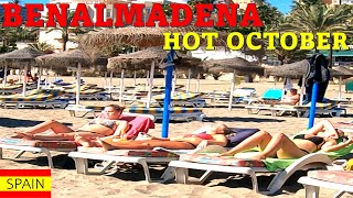 BENALMADENA Beach Walk October 2021 Spain Malaga Costa del Sol