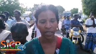 Karur Krishnarayapuram Residence Protest against erratic water supply