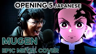 Mugen Full Cover Epic Metal Cover Kimetsu no Yaiba VsoSinger Official \u0026 My First Story x Hyde