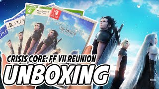 Crisis Core: Final Fantasy VII Reunion (PS4/PS5/Switch/Xbox) Unboxing