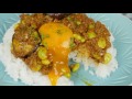 夏野菜たっぷり！レンジで簡単 なすと 枝豆の キーマ カレー のレシピ 作り方