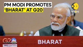 G20 Summit 2023: PM Modi promotes ‘Bharat’ at G20 Summit l WION ORIGINALS