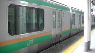 E231系上野東京ライン  東京駅発車  2015/08/14