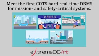 How is a hard real-time database different from an ultra-fast database? Get both in eXtremeDB/rt.