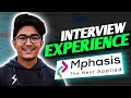 💡MPHASIS | Associate Software Enginner ,Interview Experience @akshayhangaragi in English #mphasis