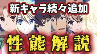 【とあるIF】劣等生主人公堂々参戦！！後半キャラ一斉性能解説【ゆっくり実況】