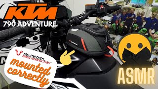 SW Motech Micro Pro install (correct way) - KTM 790 Adventure (ASMR)