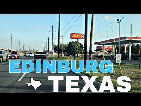 How Far Is Edinburg Texas from the Mexican border?