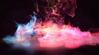 2992 - Colorful Smoke beauty particle Logo Reveal animation intro