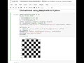 Day 19 : Chessboard using Matplotlib in Python