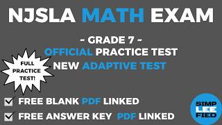 NJSLA Grade 7 Official Practice Test [New for 2026]