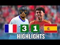 FRANCE vs SPAIN | Extended Highlights & All Goals | EURO 2024 (Kylian Mbappé, Lamine Yamal..)