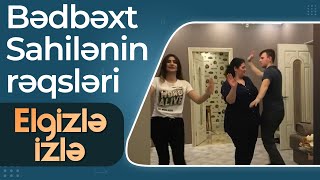 Qayınana Sahilənin rəqs etdiyi videoları göndərdi - Belə bədbəxt gəlin olur?! - Elgizlə İzlə