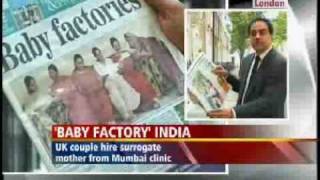 Surrogate mums India dubbed baby factory by UK media