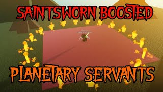 PLANETARY BURNING SERVANT + SAINTSWORN BOOSTED | Deepwoken