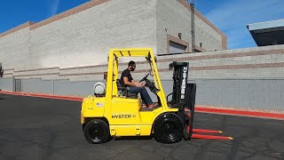 HYSTER H40XM 4,000lb LP (Propane) #291U - Forklift for Sale