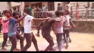 Vikram Deb autonomous college jeypore Koraput///Holi celebration in boy's hostel 2022