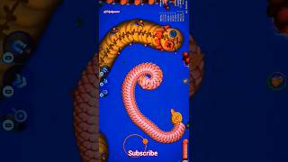 🐍WormsZone.io/ Slither.io secret level /Best World Record Snake Epic cacing WormsZoneio #111 #shorts