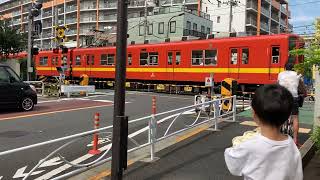 204 亀戸線　小村井駅近くの踏切