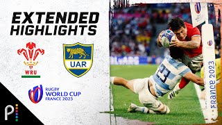 Wales v. Argentina | 2023 RUGBY WORLD CUP EXTENDED HIGHLIGHTS | 10/14/23 | NBC Sports