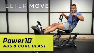 15 Min Abs & Core Blast Workout | Power10 Elliptical Rower | Teeter Move